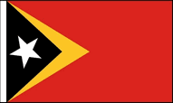 East Timor Hand Waving Flags